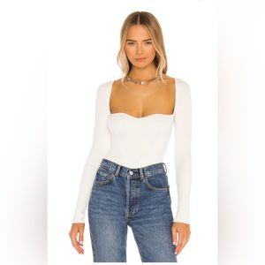 One Grey Day X REVOLVE Seville Bodysuit in Ivory